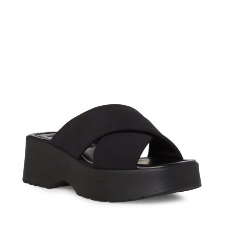 Sandalias de Plataforma Steve Madden Phoebe Mujer Negras | ES WS1983